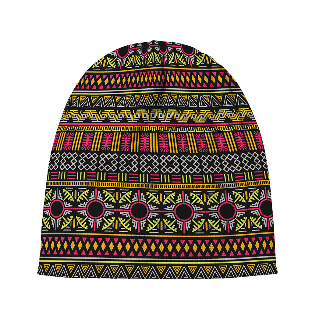 Vintage Ethnic Pattern Print Beanie