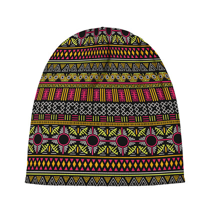 Vintage Ethnic Pattern Print Beanie