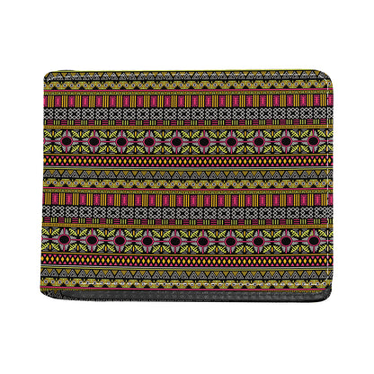 Vintage Ethnic Pattern Print Bifold Wallet
