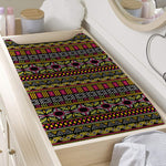 Vintage Ethnic Pattern Print Changing Pad Cover