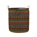 Vintage Ethnic Pattern Print Collapsible Laundry Basket