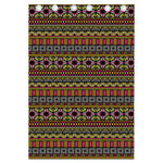Vintage Ethnic Pattern Print Curtain