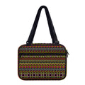Vintage Ethnic Pattern Print Double Strap Bible Bag