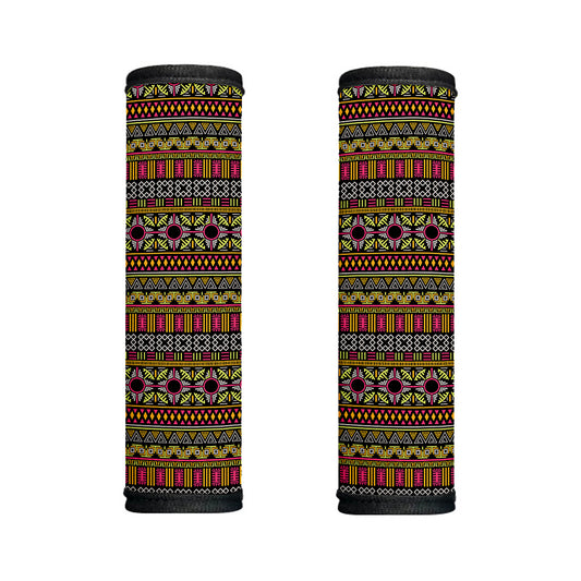 Vintage Ethnic Pattern Print Handle Covers