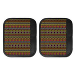 Vintage Ethnic Pattern Print Handle Covers