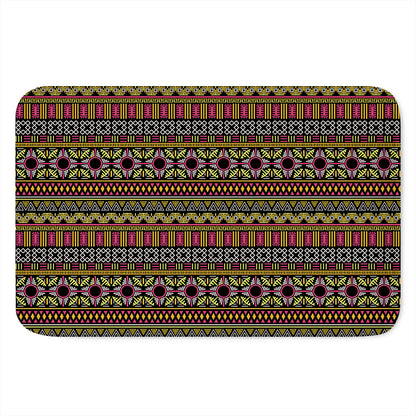 Vintage Ethnic Pattern Print Indoor Door Mat