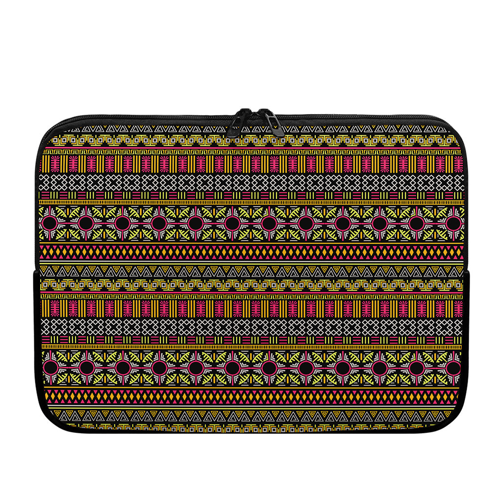 Vintage Ethnic Pattern Print Laptop Sleeve