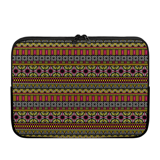 Vintage Ethnic Pattern Print Laptop Sleeve