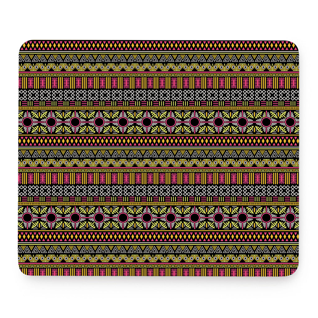 Vintage Ethnic Pattern Print Mouse Pad