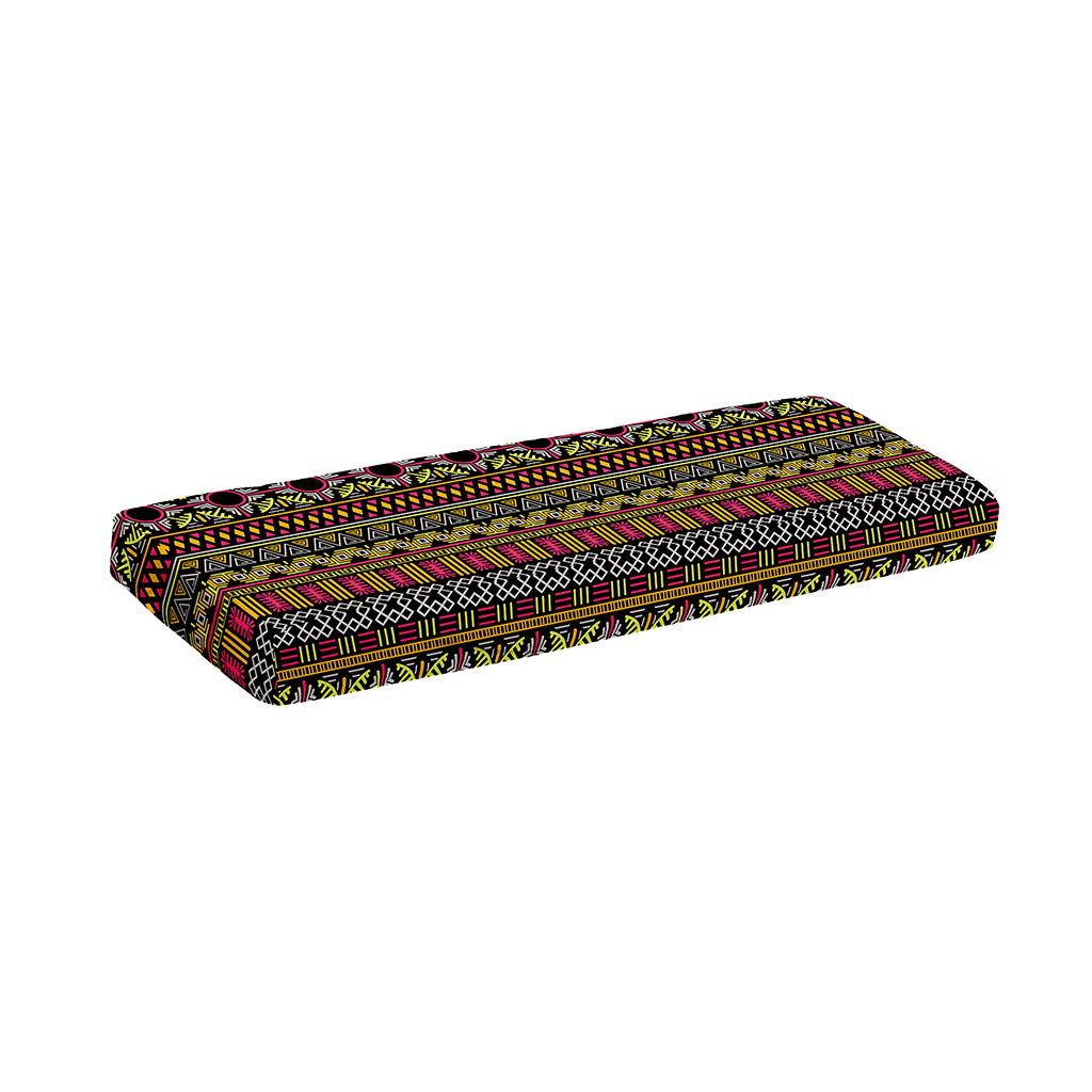 Vintage Ethnic Pattern Print Piano Keyboard Cover