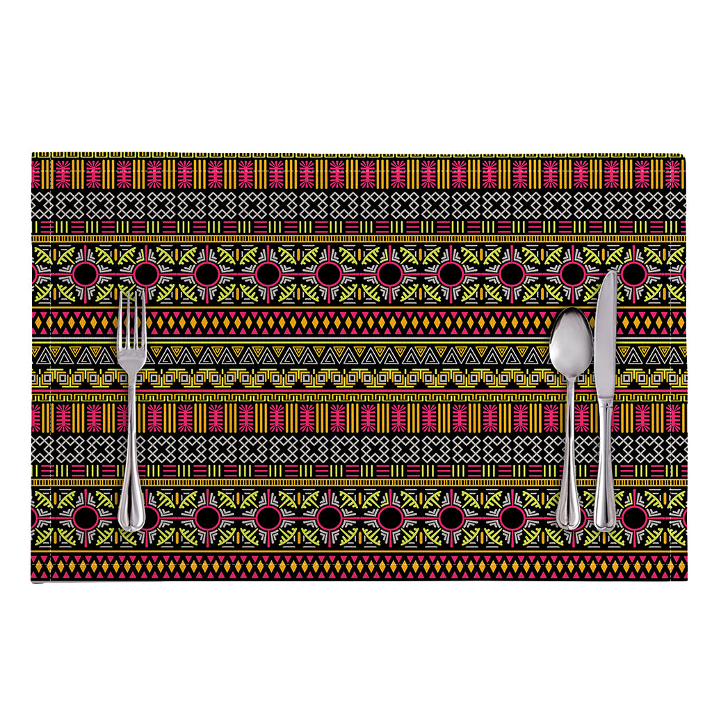 Vintage Ethnic Pattern Print Placemat