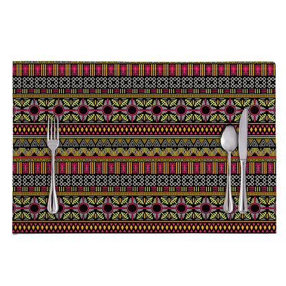 Vintage Ethnic Pattern Print Placemat