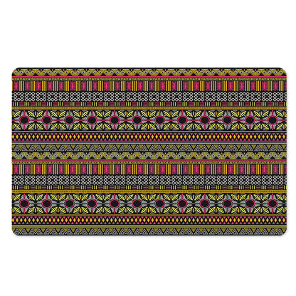 Vintage Ethnic Pattern Print Polyester Doormat