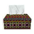Vintage Ethnic Pattern Print Rectangle Tissue Box Cover
