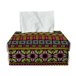 Vintage Ethnic Pattern Print Rectangle Tissue Box Cover