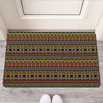 Vintage Ethnic Pattern Print Rubber Doormat