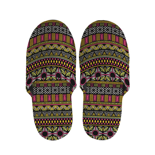 Vintage Ethnic Pattern Print Slippers