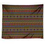 Vintage Ethnic Pattern Print Tapestry