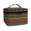 Vintage Ethnic Pattern Print Travel Makeup Bag