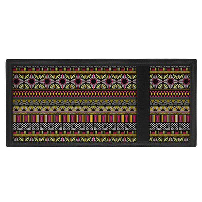 Vintage Ethnic Pattern Print Trifold Wallet
