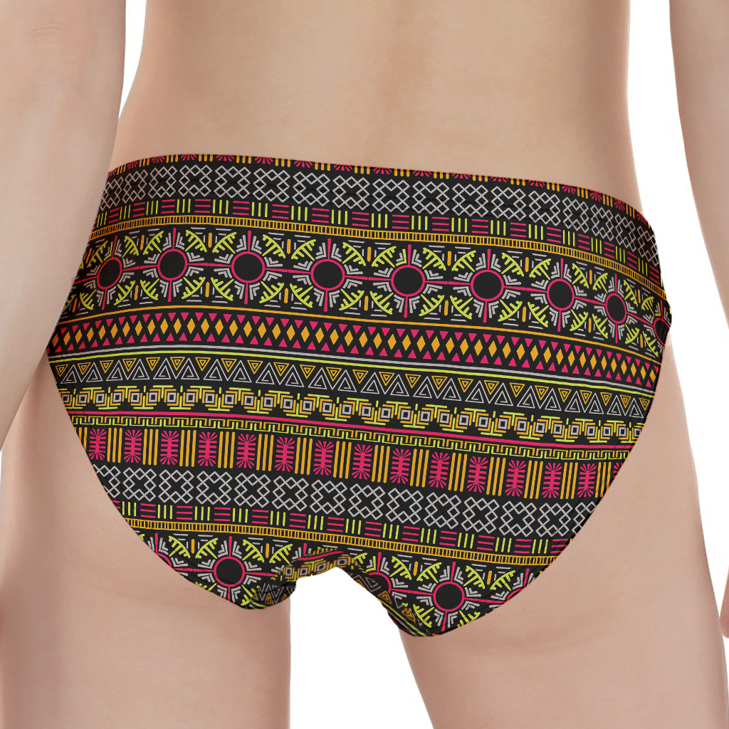 Vintage Ethnic Pattern Print Women's Panties