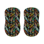 Vintage Feather Pattern Print Bar Stool Covers