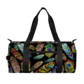 Vintage Feather Pattern Print Gym Bag