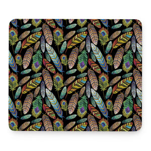 Vintage Feather Pattern Print Mouse Pad