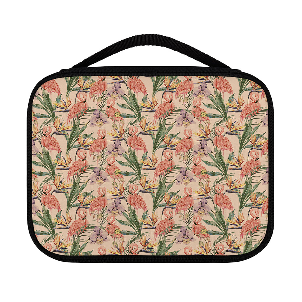 Vintage Flamingo Pattern Print Classic Bible Case