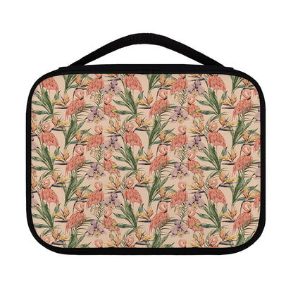 Vintage Flamingo Pattern Print Classic Bible Case