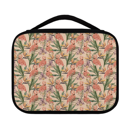 Vintage Flamingo Pattern Print Classic Bible Case