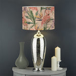 Vintage Flamingo Pattern Print Drum Lamp Shade