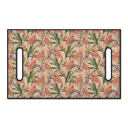 Vintage Flamingo Pattern Print Golf Cart Seat Cover