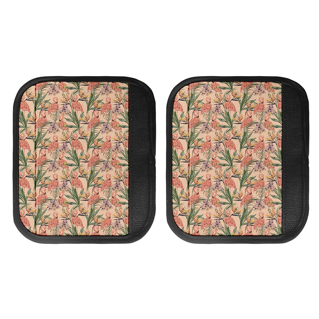 Vintage Flamingo Pattern Print Handle Covers