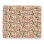 Vintage Flamingo Pattern Print Mouse Pad
