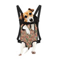 Vintage Flamingo Pattern Print Pet Carrier Backpack