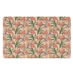 Vintage Flamingo Pattern Print Polyester Doormat
