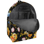 Vintage Floral Flower Pattern Print Backpack