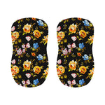 Vintage Floral Flower Pattern Print Bar Stool Covers