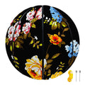 Vintage Floral Flower Pattern Print Basketball