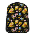 Vintage Floral Flower Pattern Print Casual Backpack