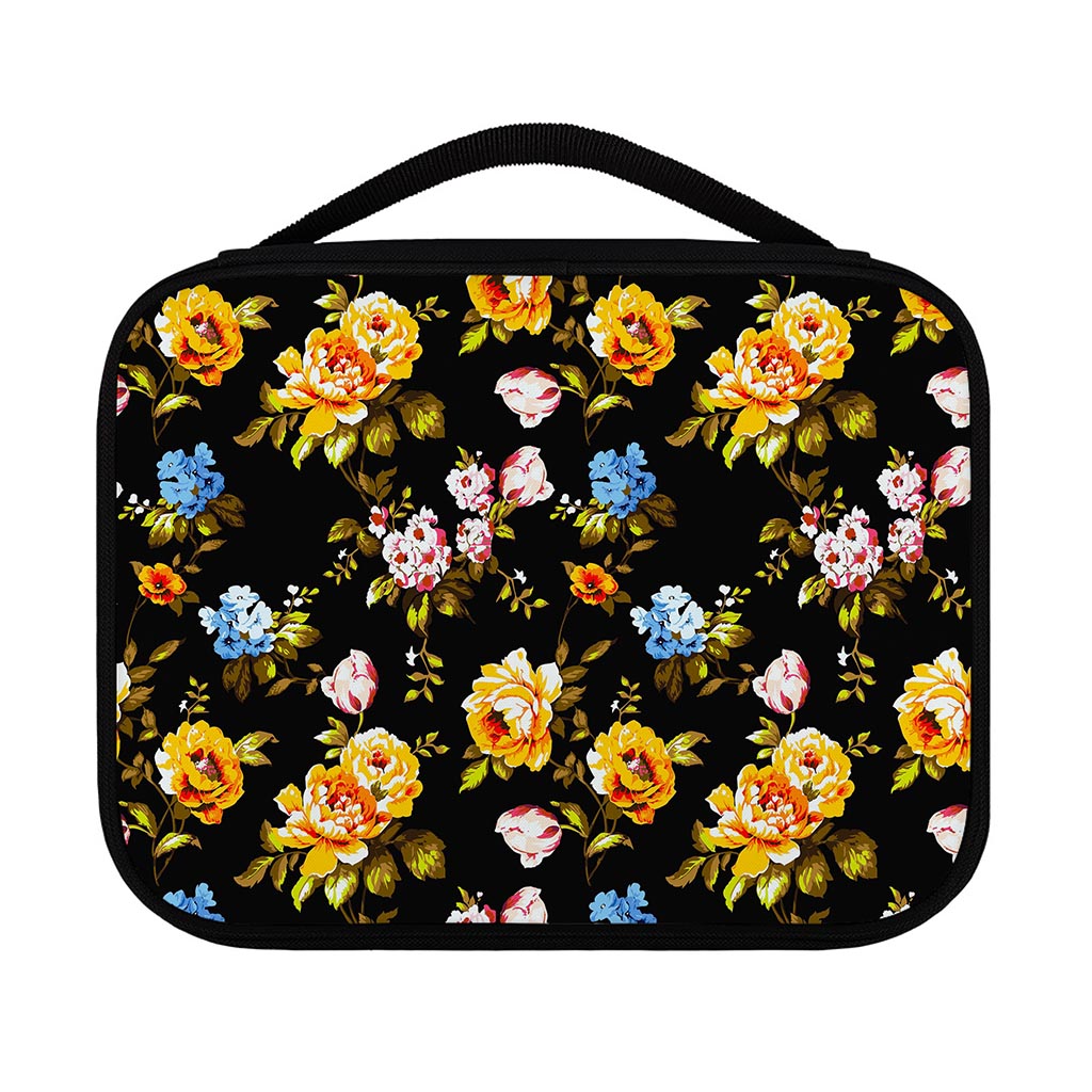 Vintage Floral Flower Pattern Print Classic Bible Case