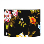 Vintage Floral Flower Pattern Print Drum Lamp Shade