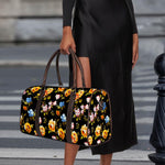 Vintage Floral Flower Pattern Print Duffle Bag