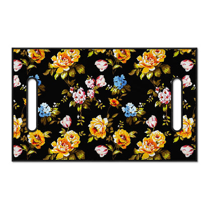 Vintage Floral Flower Pattern Print Golf Cart Seat Cover