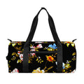 Vintage Floral Flower Pattern Print Gym Bag