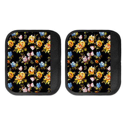 Vintage Floral Flower Pattern Print Handle Covers