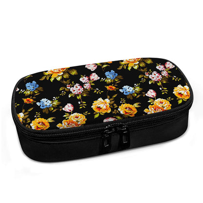 Vintage Floral Flower Pattern Print Insulin Cooler Travel Case