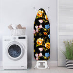 Vintage Floral Flower Pattern Print Ironing Board Cover