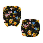 Vintage Floral Flower Pattern Print Office Chair Cover